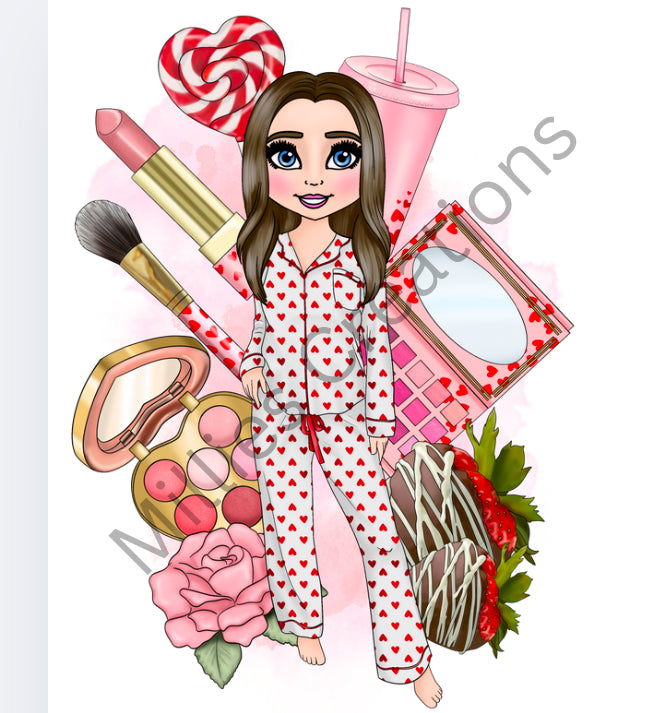 Dollys Valentines doll